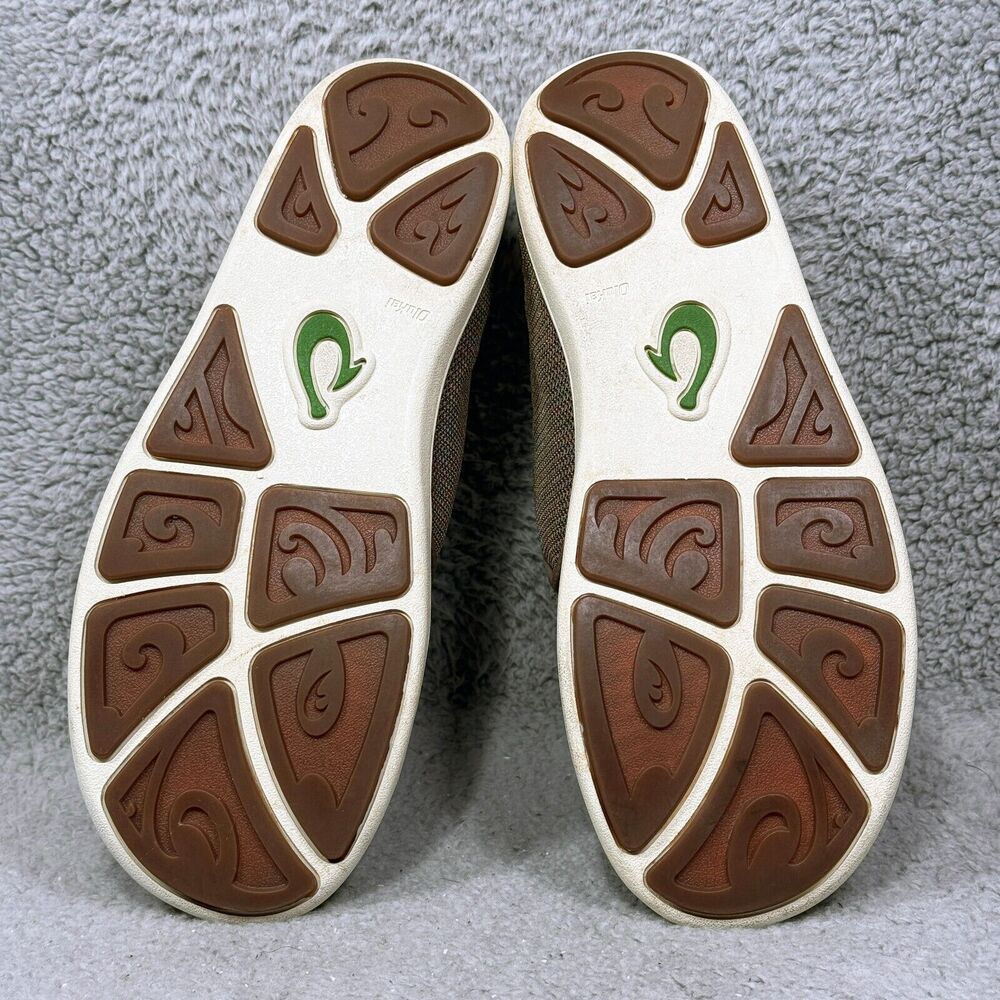 Olukai‎ Nohea Mesh Mens Size 9.5 Slip On Sneakers Mustang Lime Peel 10188-13AP - Picture 7 of 9